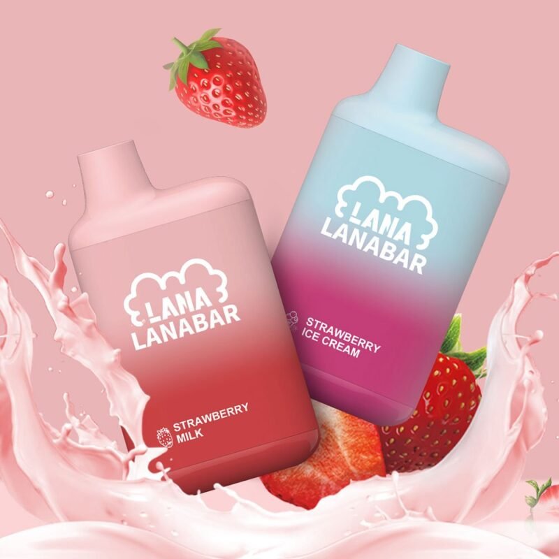 【一次性/拋棄式】LANABAR 5000 PUFF一次性5000口(3.0%) 13ml容量