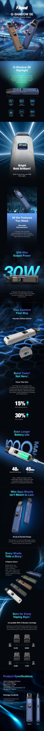 Fitpod O-Shadow SE 小蠻牛通用 Fitpod O-Shadow SE 小蠻牛通用